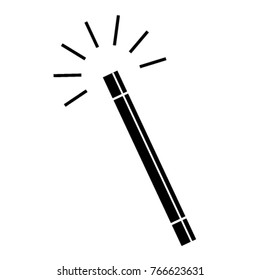 Magic Wand Icon Illustration