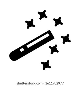 magic wand icon isolated sign symbol vector illustration - high quality black style vector icons

