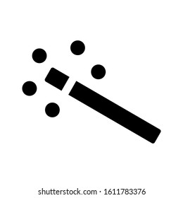 magic wand icon isolated sign symbol vector illustration - high quality black style vector icons
