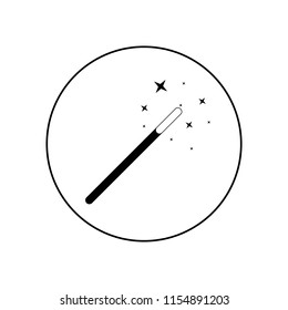 Magic Wand Icon, logo