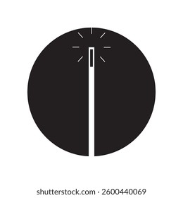 magic wand icon logo vector illustration design template
