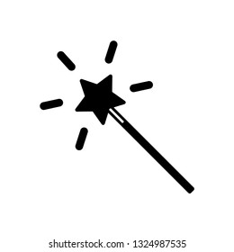 magic wand icon vector