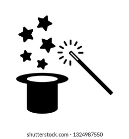 magic wand icon vector