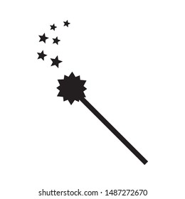 magic wand icon vector design template