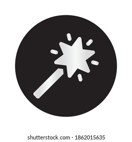 Magic Wand icon vector design. Camera interface icon. Eps 10 vector illustration.