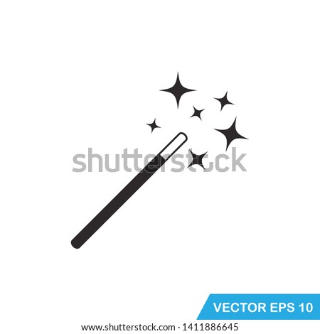 magic wand icon vector design illustration