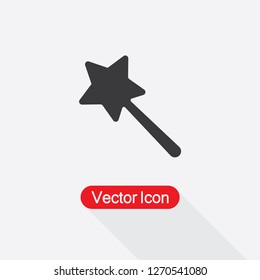Magic Wand Icon Vector Illustration Eps10