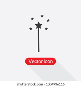 Magic Wand Icon Vector Illustration Eps10