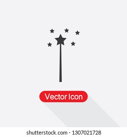 Magic Wand Icon Vector Illustration Eps10