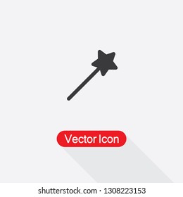 Magic Wand Icon Vector Illustration Eps10