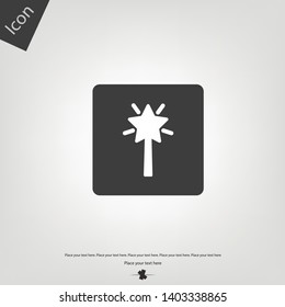 Magic wand icon. Vector illustration