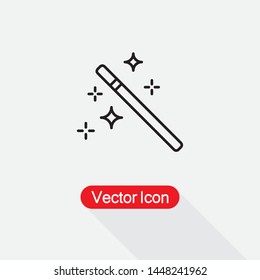 Magic Wand Icon Vector Illustration Eps10