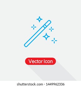 Magic Wand Icon Vector Illustration Eps10