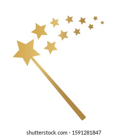 magic wand icon- vector illustration