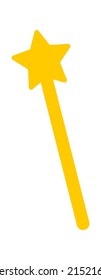 Magic wand icon. Vector illustration