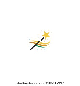 magic wand icon vector illustration