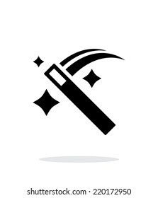 Magic wand icon. Vector illustration.