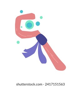 magic wand icon vector illustration