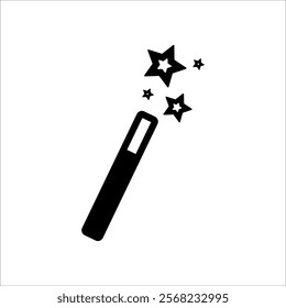 magic wand icon vector illustration symbol