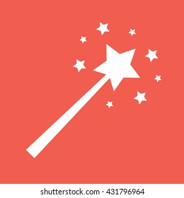 Magic Wand Icon Vector Illustration