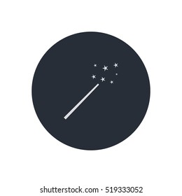 magic wand icon vector illustration vector, for web and mobile design