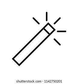 Magic Wand icon vector icon. Simple element illustration. Magic Wand symbol design. Can be used for web and mobile.