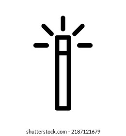 Magic Wand Icon Vector Symbol Design Illustration