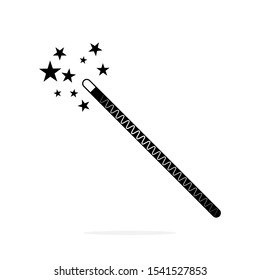 Magic wand icon vector template