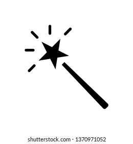 Magic wand icon vector templates