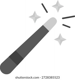 Magic wand Line vector Icon Design