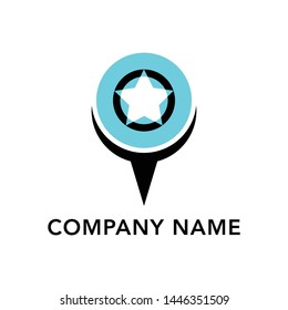 Magic wand logo template for your company or business brand