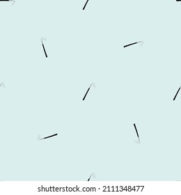 Magic wand seamless pattern. Magic background . Repeated texture in doodle style for fabric, wrapping paper, wallpaper, tissue. Vector illustration.
