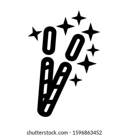 magic wand selection icon isolated sign symbol vector illustration - high quality black style vector icons
