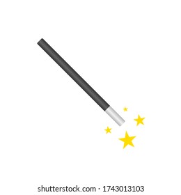 Zauberstab mit Sternvektordesign