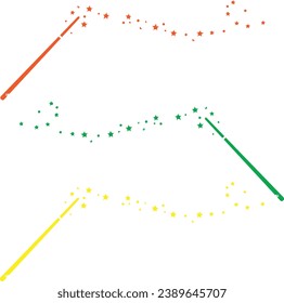 magic wand symbol design element.eps