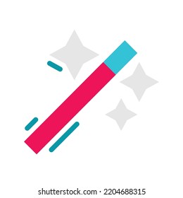 Magic wand tool icon that is suitable for any modern business