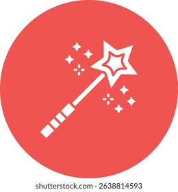 Magic Wand vector icon. Can be used for printing, mobile and web applications.