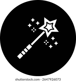 Magic Wand vector icon. Can be used for printing, mobile and web applications.