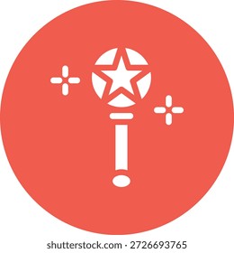 Magic wand Vector Icon Design Illustration