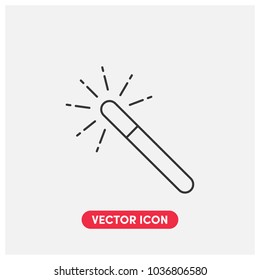 Magic Wand Vector Icon Illustration For Web And Mobile Application Isolated On Light Backround.Premium Quality.