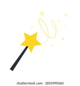 
Magic wand . Vector illustration