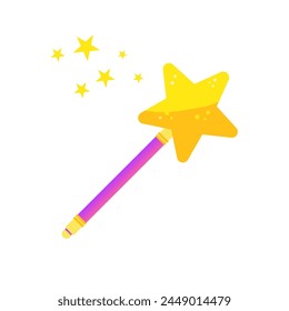 Magic Wand - Vector Illustration	