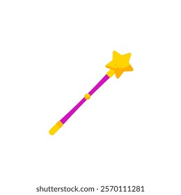 Magic wand - vector illustration