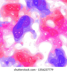 Magic watercolor background. Fantasy holographic fairy texture. Vector illustration.