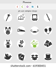 magic web icons for user interface design
