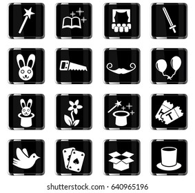 magic web icons for user interface design