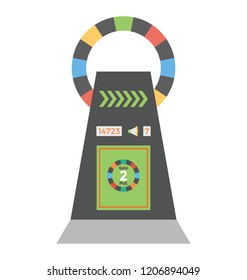 
A magic wheel in a slot machine oftenly used in casino
