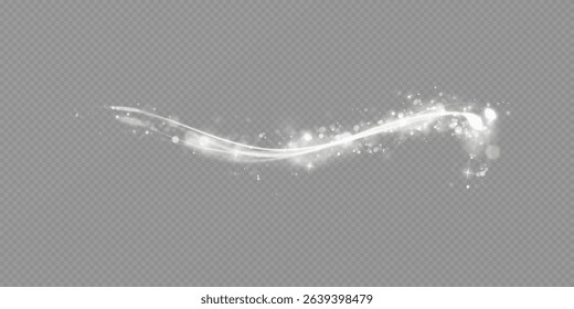 Magic 
white wind. 
white comet with sparkling stars and dust.
