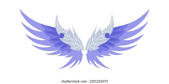 Magic Wings icon. Vector illustration