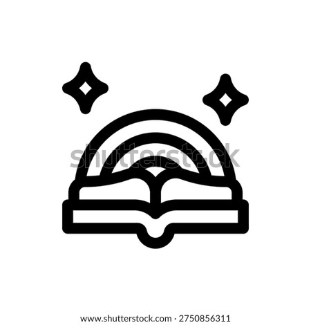 Magic Wizard Fantasy Spell Enchantment Icon Design